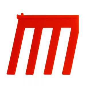 Finger Leaf C 50cm Automático 4 dedos rojo