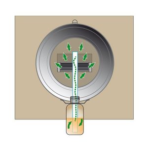 Alternative view of Tubo odor Connect 200mm