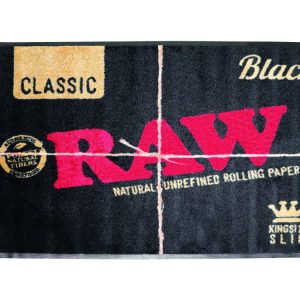 Alfombra Black Suelo Raw Pequeña