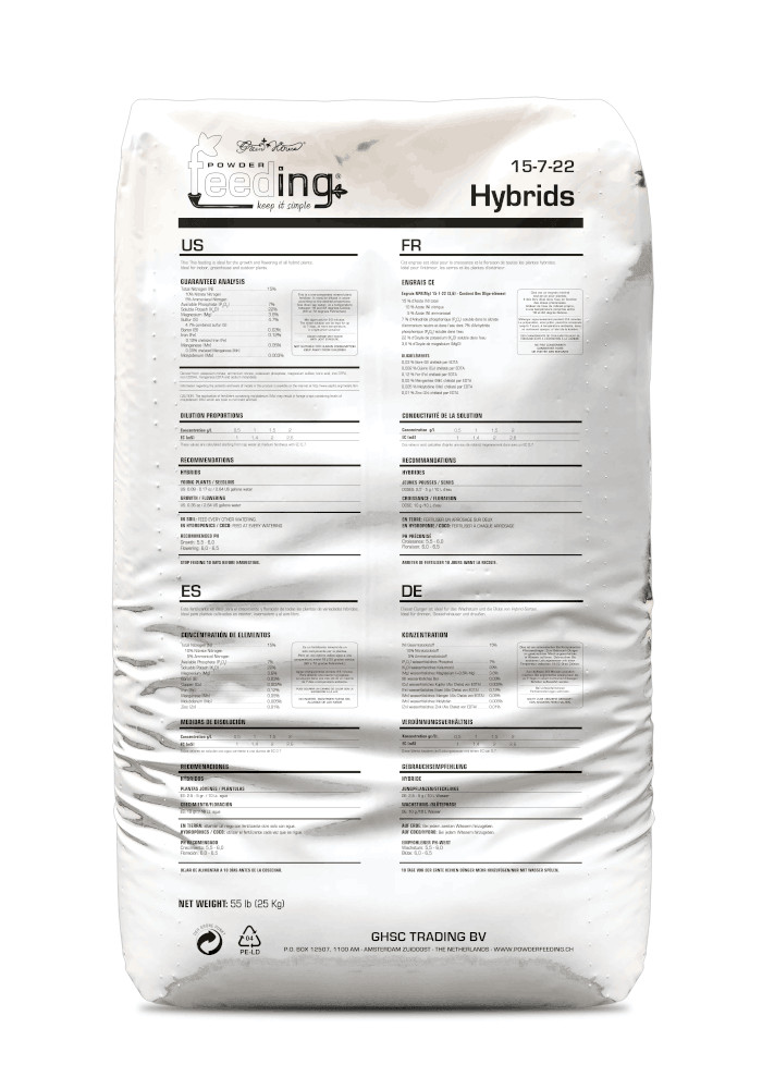 Feeding Hybrids 25 Kg - Imagen 2