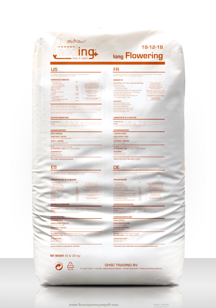 Feeding Long Flowering 25 Kg - Imagen 2
