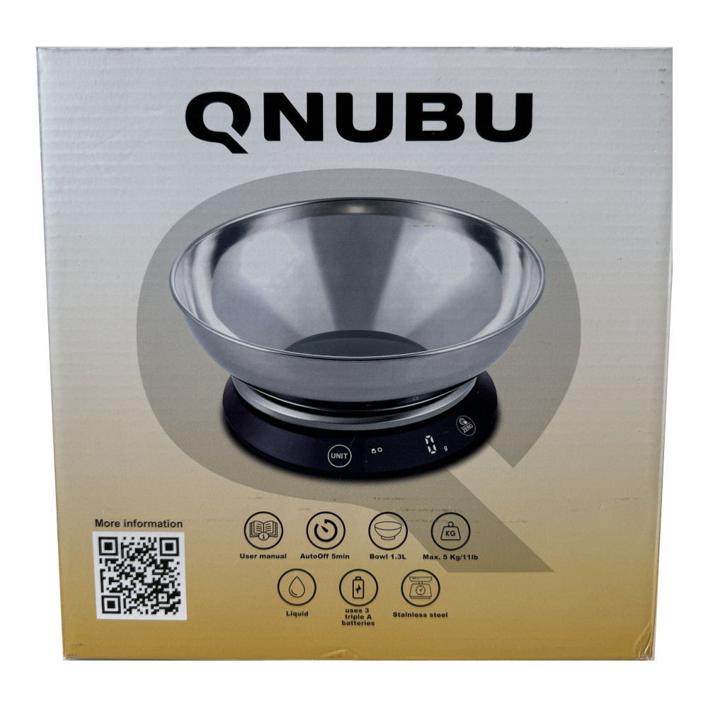Bascula digital 1g/5000g Equal Bowl - Imagen 2