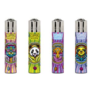 Caja Clipper Micro Rave Animals 48uds