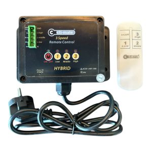 Controlador remoto 3 velocidades