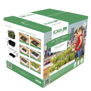 Alternative view of Huerto urbano modular con riego