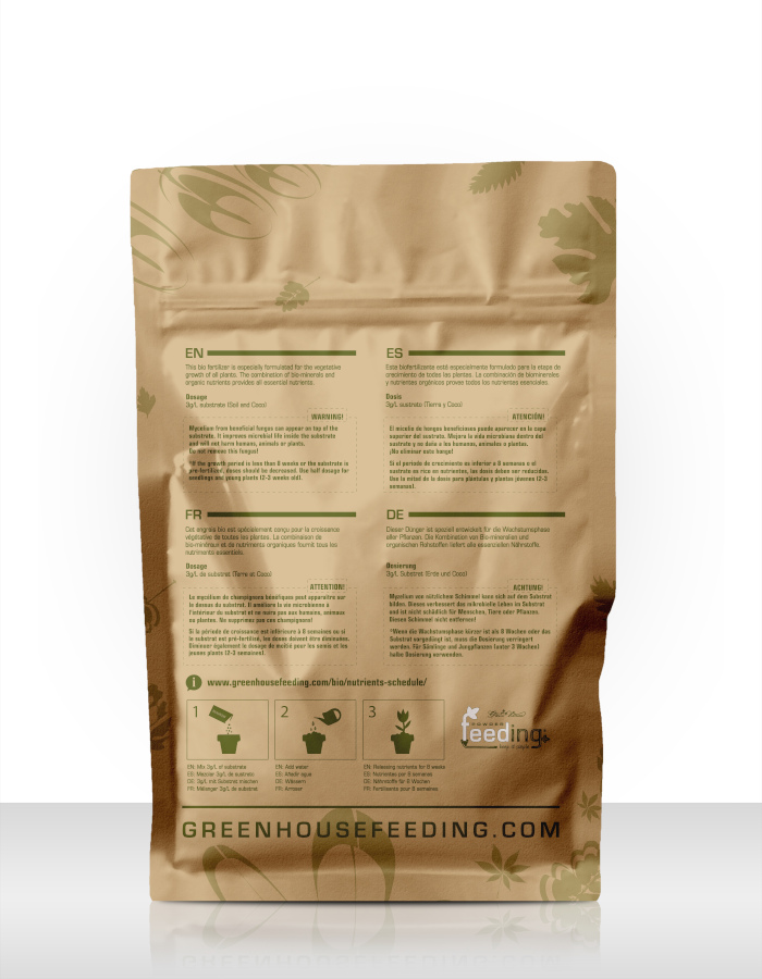 Feeding BioGrow 500g - Imagen 2