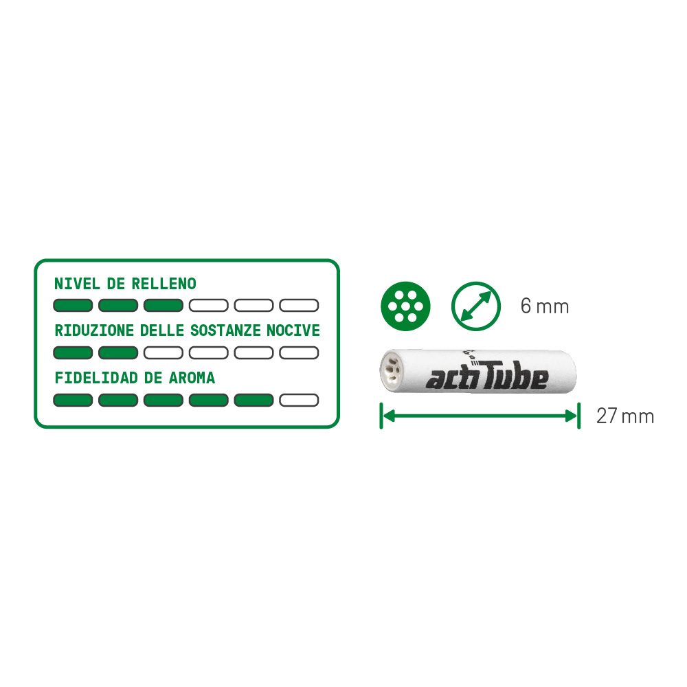 Filtros actitube Extra Slim 20x10 - Imagen 2