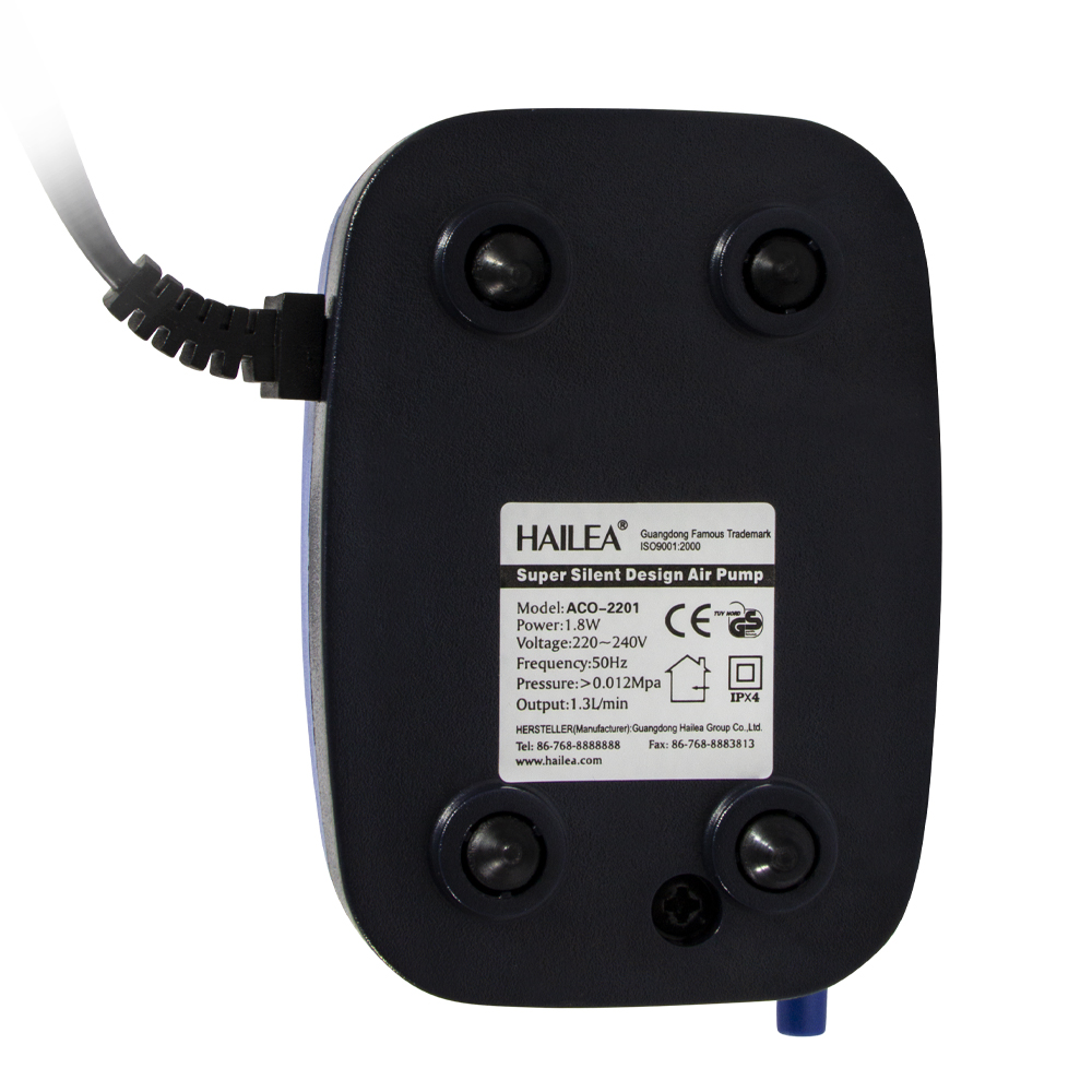 Bomba de aire HAILEA ACO-2201 - 78 l/h 1,8W - Imagen 3