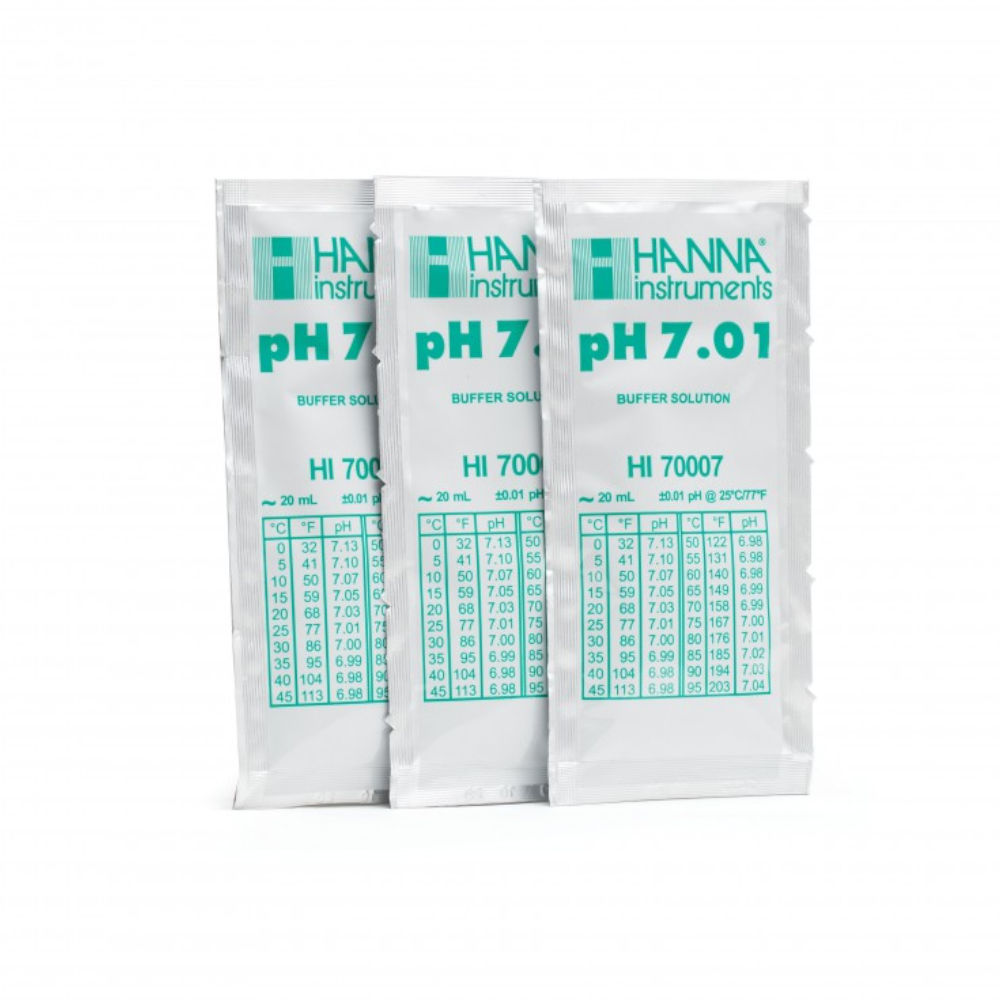 Caja Solución PH 7,01 20 ml 25 uds.