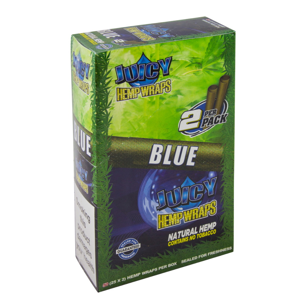 Juicy Hemp Wraps Blue 2x25 - Imagen 3