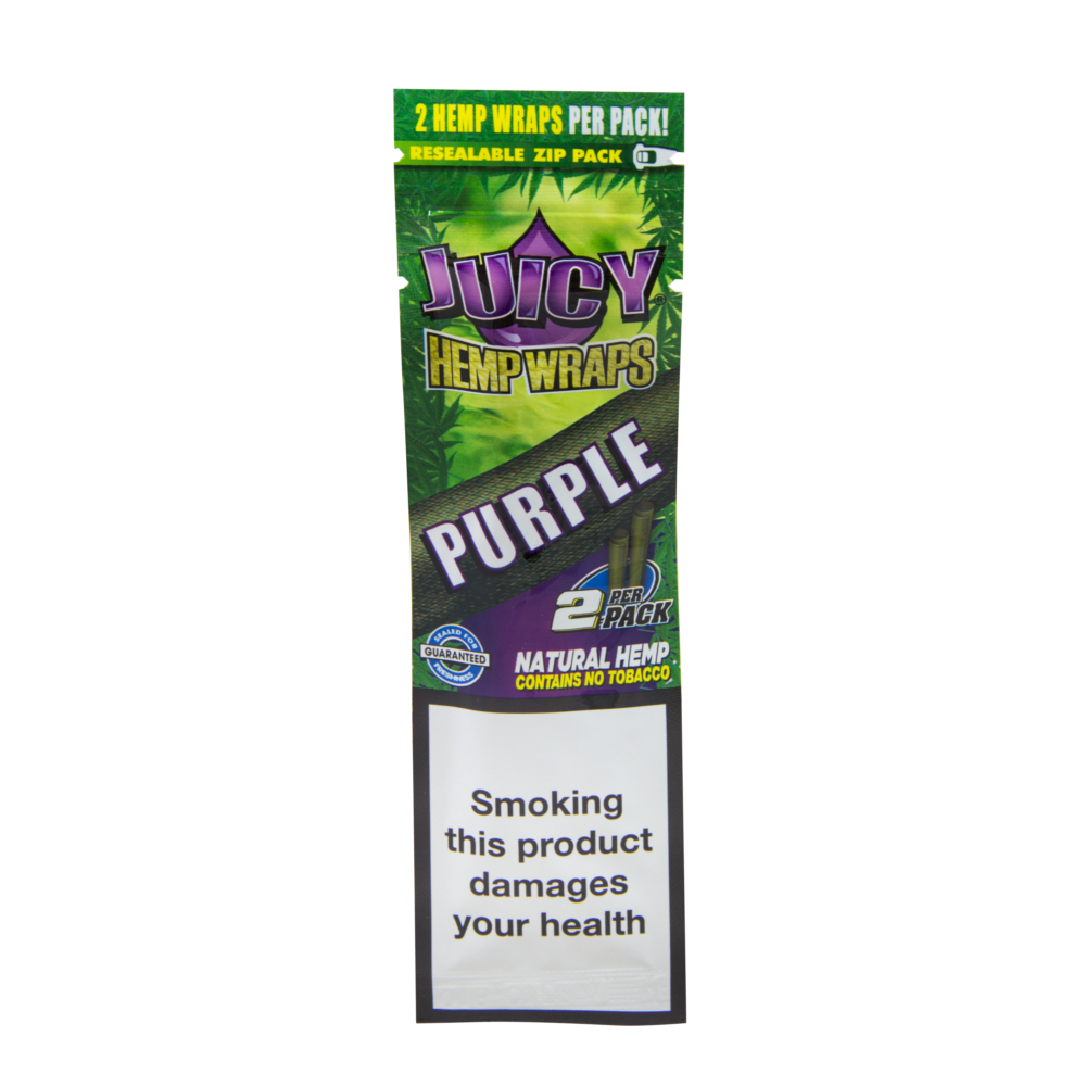 Juicy Hemp Wraps Purple 2x25 - Imagen 3