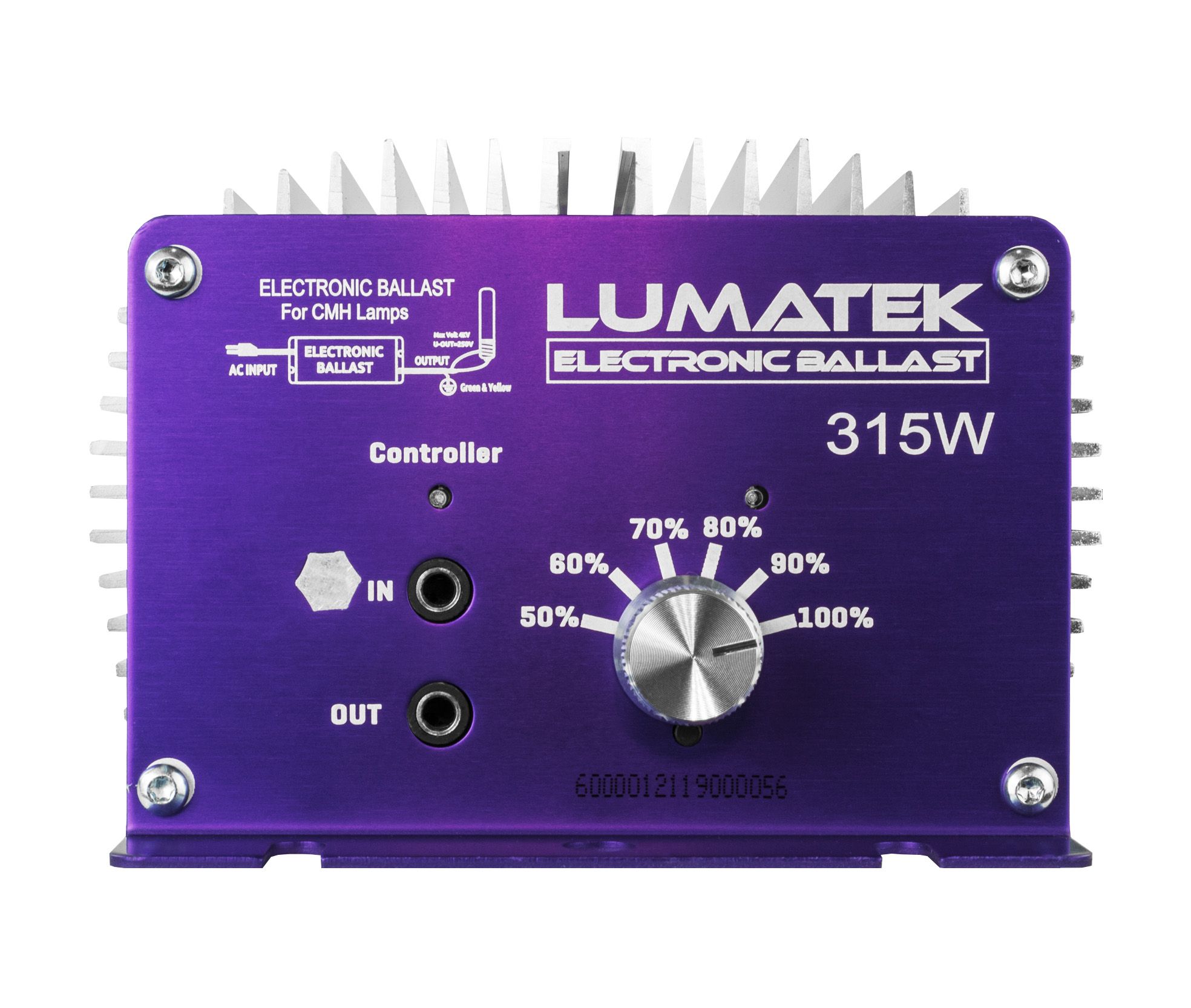 Arrancador Controlable 315W CMH + Adaptador E40 Lumatek - Imagen 2