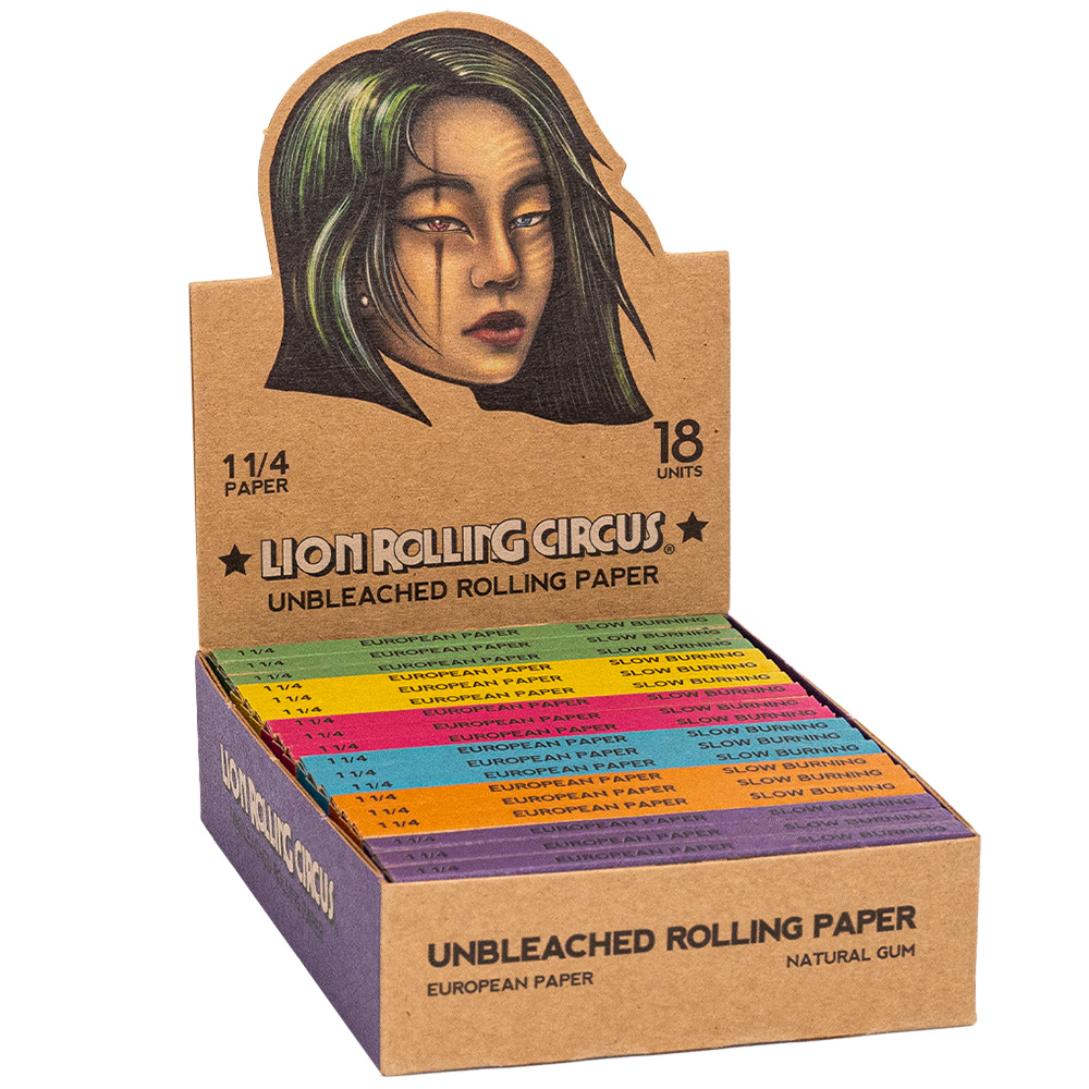 Papel Brown 1 1/4 Lion Rolling Circus (18x50) - Imagen 6