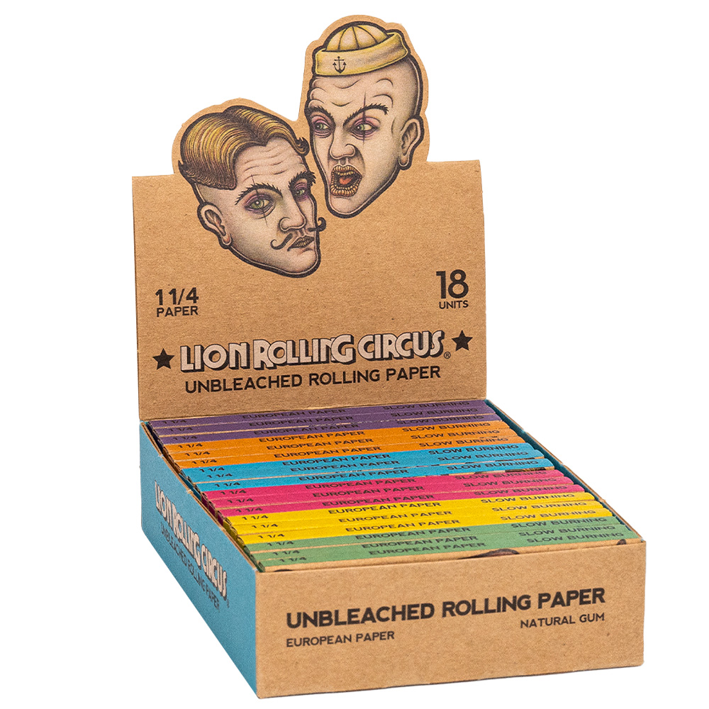 Papel Brown 1 1/4 Lion Rolling Circus (18x50) - Imagen 13