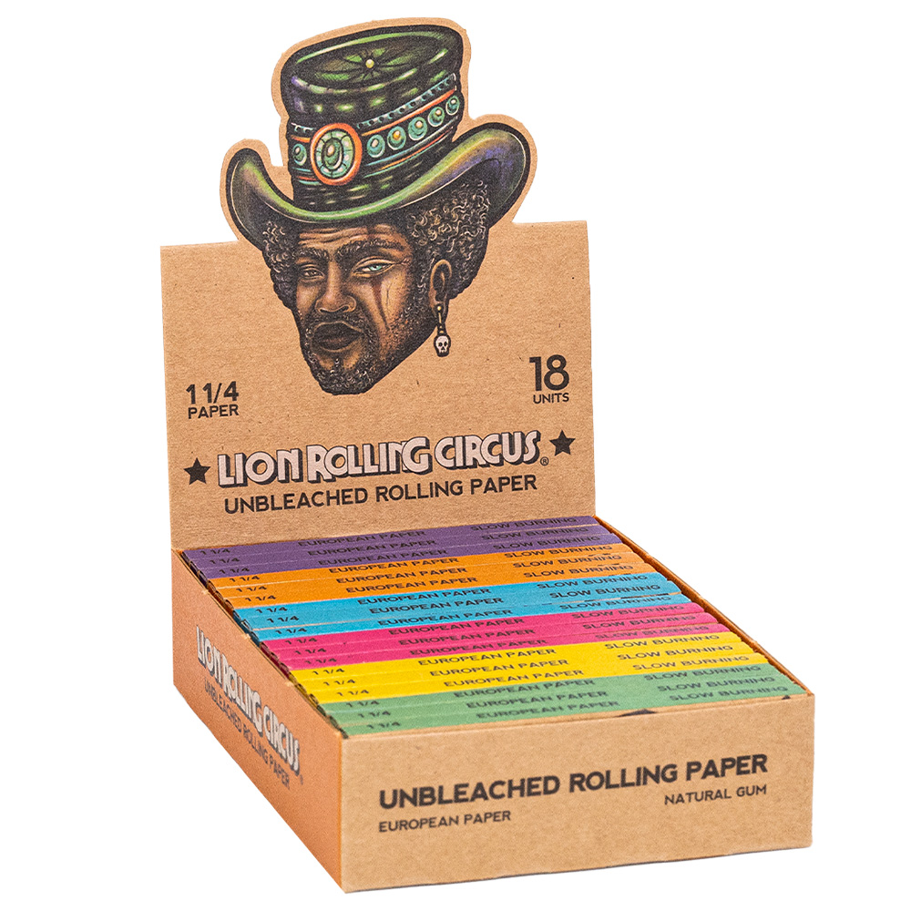 Papel Brown 1 1/4 Lion Rolling Circus (18x50) - Imagen 12