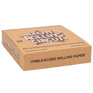 Alternative view of Papel Brown King Size Lion Rolling Circus (24x33)
