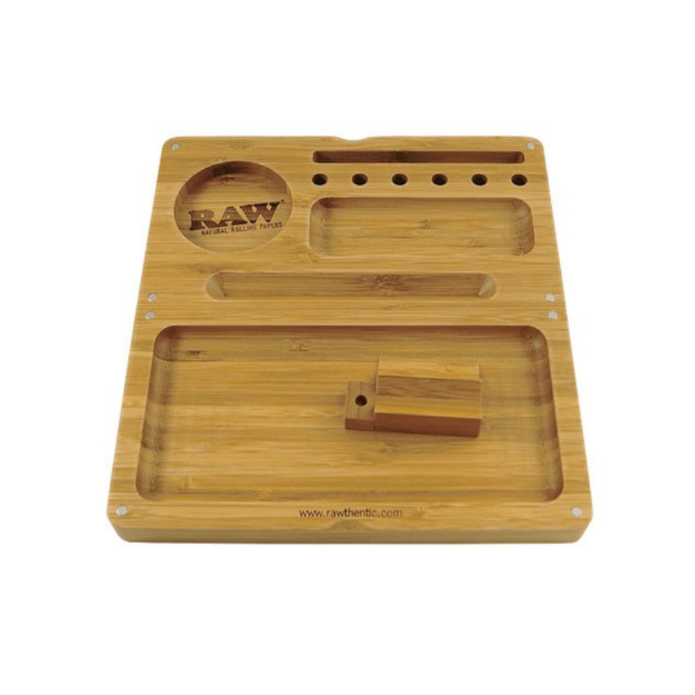 Raw Caja Liar de Bambú con imanes - Imagen 3