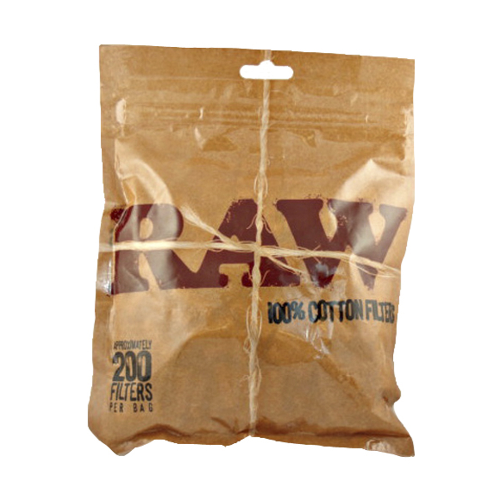 Raw regular filters, 200 x bolsa