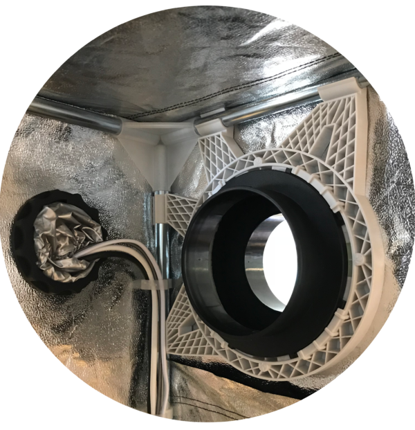 Ducting Flange Kit 25 mm Poles (inc.Cut) R4.00 - Imagen 3