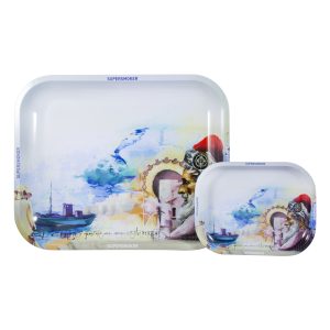 Alternative view of Bandeja El niño de las Pinturas Super Smoker grande