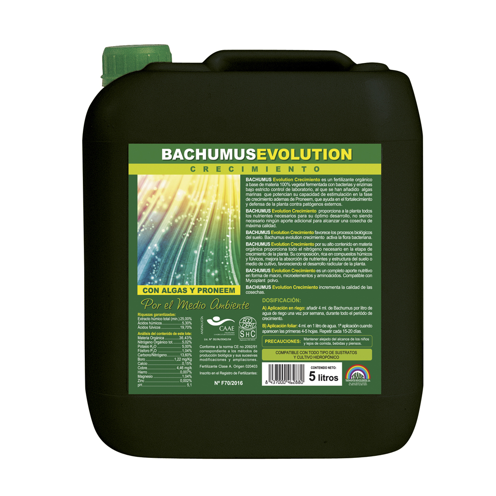 Bachumus Evolution crecimiento 5L