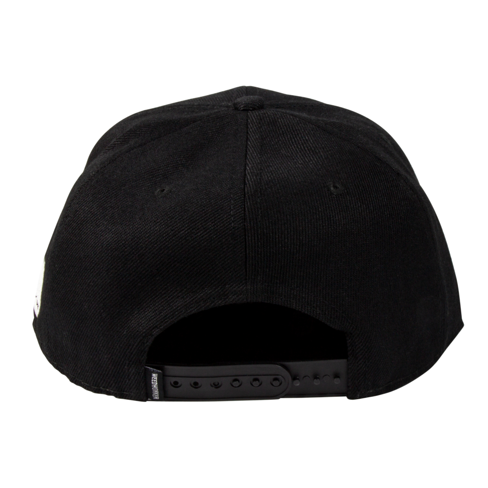 Gorra plana Way of life by WeedWorker Negra - Imagen 5